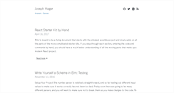 Desktop Screenshot of ajhager.com